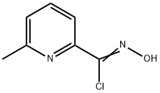 N-Hydroxy-(6-methylpyridine)-2-carbonimidoyl chloride Structural