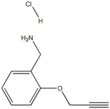 [2-(prop-2-yn-1-yloxy)phenyl]methanamine hydrochloride