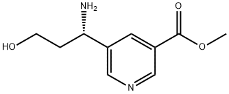 METHYL 5-((1S)-1-AMINO-3-HYDROXYPROPYL)PYRIDINE-3-CARBOXYLATE