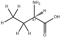 D-2-Aminobutyric-d6 Acid Structural
