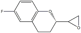 (2S)-6-fluoro-2-(oxiran-2-yl)chromane Structural