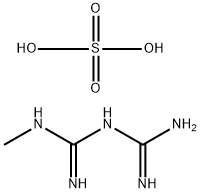 Imidodicarbonimidic diamide, N-methyl-, sulfate Structural
