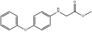 Glycine, N-(4-Phenoxyphenyl)-, Methyl Ester Structural
