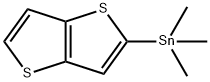 Stannane, trimethylthieno[3,2-b]thien-2-yl- Structural
