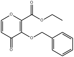 ethyl 3-(benzyloxy)-4-oxo-4H-pyran-2-carboxylate Structural