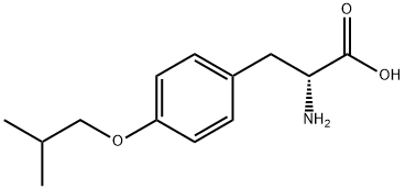 O-(2-Methylpropyl)-D-tyrosine Structural