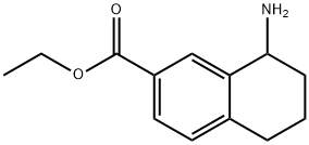 ETHYL8-AMINO-5,6,7,8-TETRAHYDRONAPHTHALENE-2-CARBOXYLATE Structural