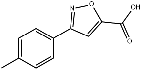 3-(4-methylphenyl)-1,2-oxazole-5-carboxylic acid