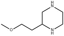 Piperazine, 2-(2-methoxyethyl)- Structural