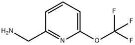 [6-(trifluoromethoxy)pyridin-2-yl]methanamine Structural