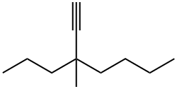 Octane, 4-ethynyl-4-methyl- Structural