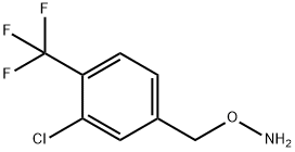 O-{[3-chloro-4-(trifluoromethyl)phenyl]methyl}hydroxylamine