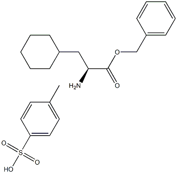 Beta-Cyclohexyl-L-Alanine Benzyl Ester-Para- Toluenesulfonate Structural