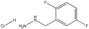 [(2,5-difluorophenyl)methyl]hydrazine hydrochloride Structural