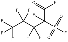 Octafluoro-2-(fluorosulfonyl)pentanoyl fluoride Structural