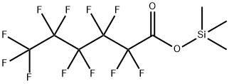 Trimethylsilyl perfluorohexanoate Structural