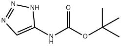 tert-butyl N-(1H-1,2,3-triazol-4-yl)carbamate Structural