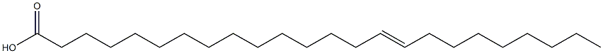 trans-15-tetracosenoic acid Structural