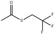 Ethanethioic acid, S-(2,2,2-trifluoroethyl) ester Structural
