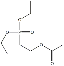 Diethyl (2-acetoxyethyl)phosphonate Structural