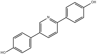 Phenol, 4,4'-(2,5-pyridinediyl)bis- Structural