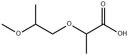 Propanoic acid, 2-(2-methoxypropoxy)- Structural