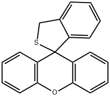 Spiro[benzo[c]thiophene-1(3H),9'-[9H]xanthene] (9CI) Structural