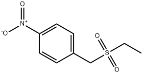 Benzene, 1-[(ethylsulfonyl)methyl]-4-nitro- Structural