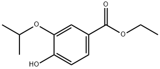 Benzoic acid, 4-hydroxy-3-(1-methylethoxy)-, ethyl ester Structural