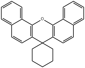 Spiro[cyclohexane-1,7'-[7H]dibenzo[c,h]xanthene] (8CI,9CI) Structural