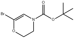 N-Boc-2,3-Dihydro-6-bromo-[1,4]oxazine Structural