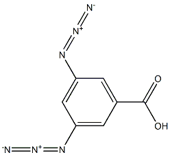 Benzoic acid, 3,5-diazido- Structural