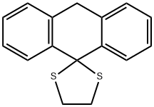 Spiro[anthracene-9(10H),2'-[1,3]dithiolane] Structural