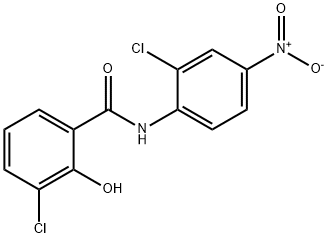 Benzamide, 3-chloro-N-(2-chloro-4-nitrophenyl)-2-hydroxy- Structural