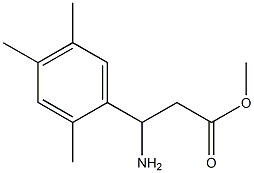 METHYL 3-AMINO-3-(2,4,5-TRIMETHYLPHENYL)PROPANOATE