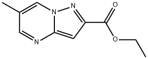 ethyl 6-methylpyrazolo[1,5-a]pyrimidine-2-carboxylate Structural