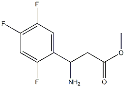 METHYL 3-AMINO-3-(2,4,5-TRIFLUOROPHENYL)PROPANOATE