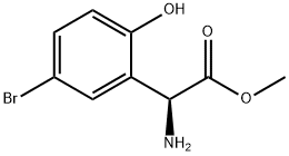 METHYL (2S)-2-AMINO-2-(5-BROMO-2-HYDROXYPHENYL)ACETATE