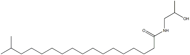 isostearic acid monoisopropanolamide Structural