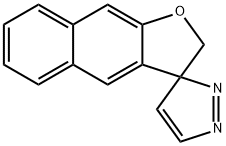 Spiro[naphtho[2,3-b]furan-3(2H),3'-[3H]pyrazole] (8CI,9CI) Structural
