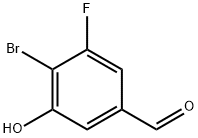 Benzaldehyde, 4-bromo-3-fluoro-5-hydroxy- Structural