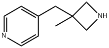 Pyridine, 4-[(3-methyl-3-azetidinyl)methyl]- Structural
