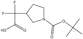 3-(Carboxy-difluoro-methyl)-pyrrolidine-1-carboxylic acid tert-butyl ester