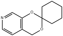 Spiro[cyclohexane-1,2'-[4H-1,3]dioxino[4,5-c]pyridine] (9CI) Structural