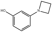 Phenol, 3-(1-azetidinyl)- Structural