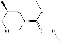 methyl (2R,6R)-6-methylmorpholine-2-carboxylate hydrochloride
