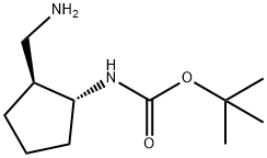 tert-butyl ((1R,2S)-2-(aminomethyl)cyclopentyl)carbamate