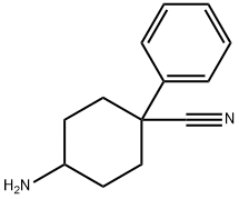 Cyclohexanecarbonitrile, 4-amino-1-phenyl- Structural