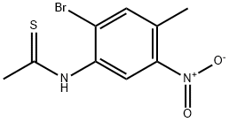N-(2-broMo-4-Methyl-5-nitrophenyl)ethanethioaMide Structural