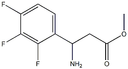 METHYL 3-AMINO-3-(2,3,4-TRIFLUOROPHENYL)PROPANOATE